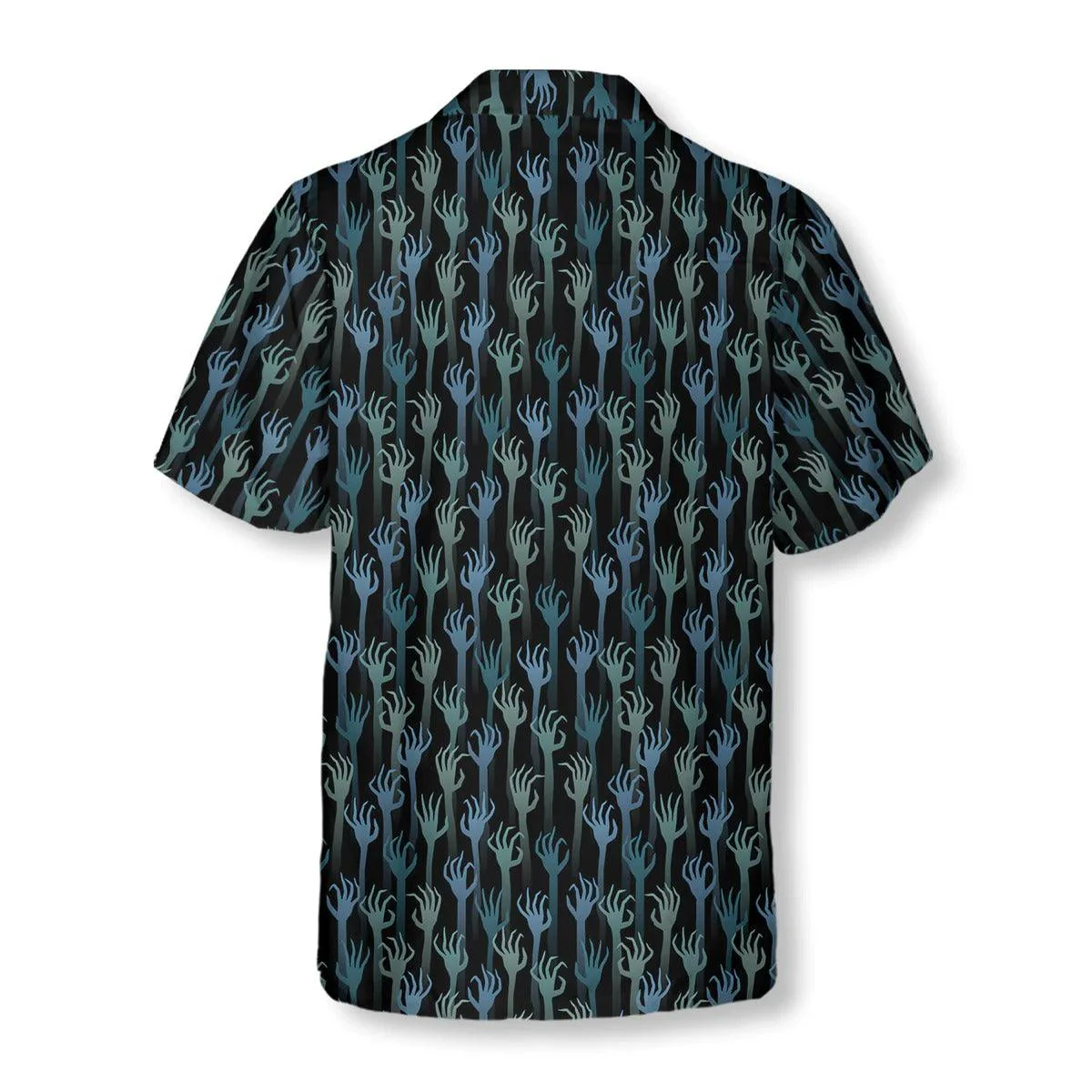 Halloween Hands Of The Dead Hawaiian Shirt - Perfect Gift For Lover, Friend, Family - Image 3