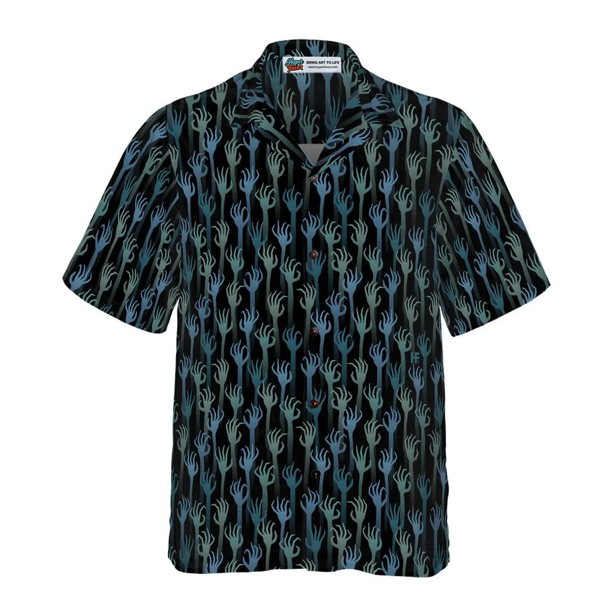 Halloween Hands Of The Dead Hawaiian Shirt - Perfect Gift For Lover, Friend, Family - Image 6