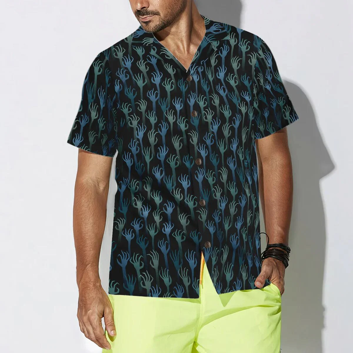 Halloween Hands Of The Dead Hawaiian Shirt - Perfect Gift For Lover, Friend, Family - Image 8