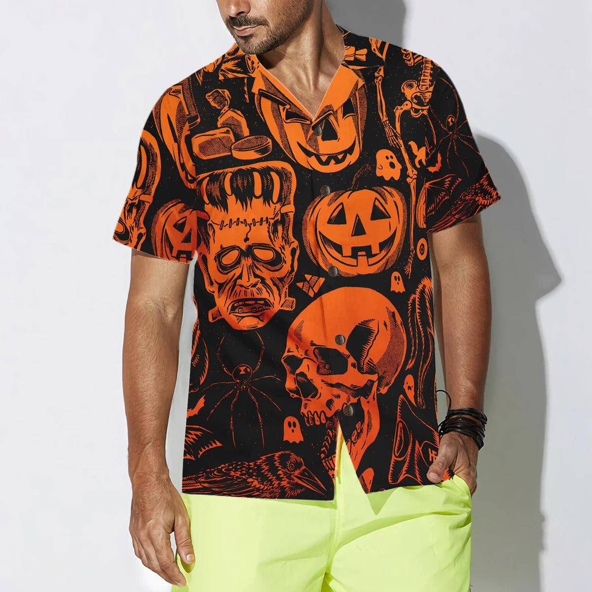 Halloween Hawaiian Shirt, Everyday Is Halloween For Real Halloween Hawaiian Shirt, Halloween Shirt For Men And Women - Gift For Lover, Friend, Family