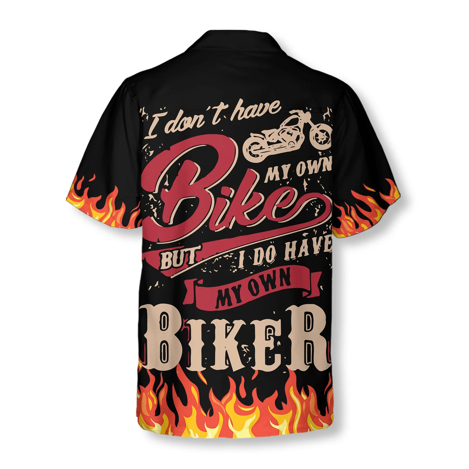 Have Your Own Biker Hawaiian Shirt, Colorful Summer Aloha Shirt For Men Women, Gift For Friend, Team, Bike Lovers - Image 4