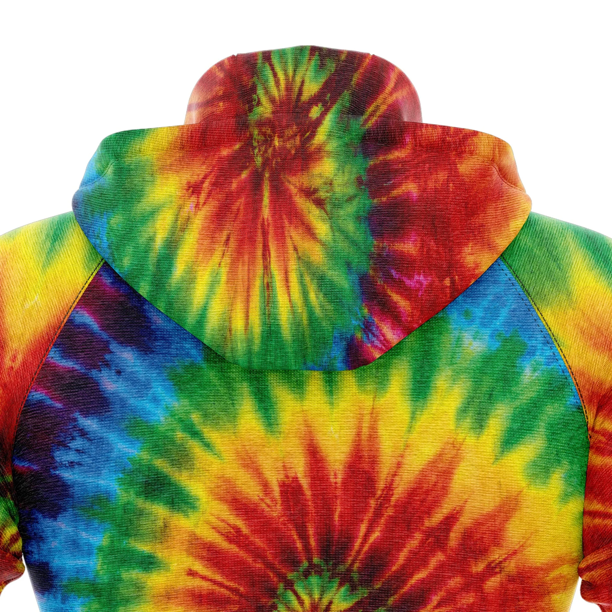 Hippie Tie Dye Pullover Premium Hoodie, Perfect Outfit For Men And Women On Christmas New Year Autumn Winter - Image 3