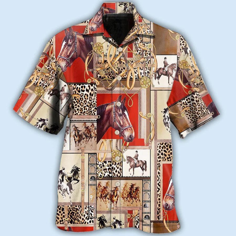 Horse Hawaiian Shirt For Summer - Horse Show So Cool, Horse Accessories Hawaiian Shirt - Perfect Gift For Men, Horse Racing Lovers - Image 2