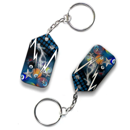 I Know I Play Like An Old Man Try To Keep Up Billiard Acrylic Keychain - Christmas Gift For Billiard Lovers, Billiard Players - Image 7