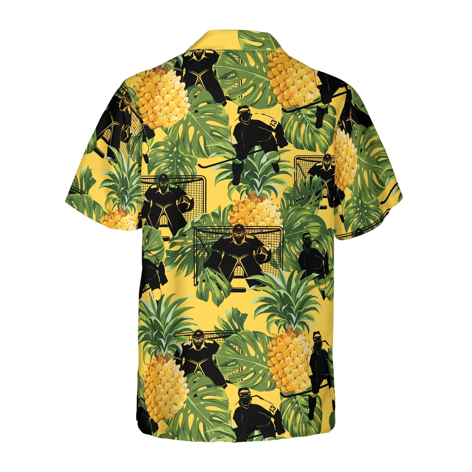 Ice Hockey Tropical Aloha Hawaiian Shirt For Summer, Colorful Hawaiian Shirt Outfit For Men Women, Gift For Friend, Team, Family, Hockey Lovers - Image 2