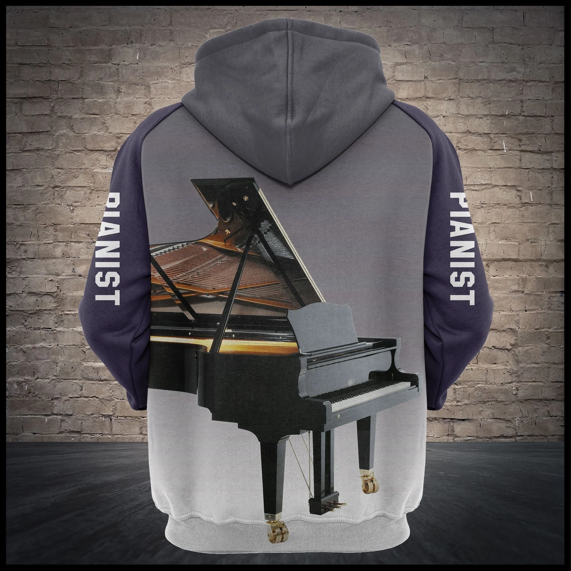 Just For Pianist Pullover Premium Hoodie, Perfect Outfit For Men And Women On Christmas New Year Autumn Winter - Image 2