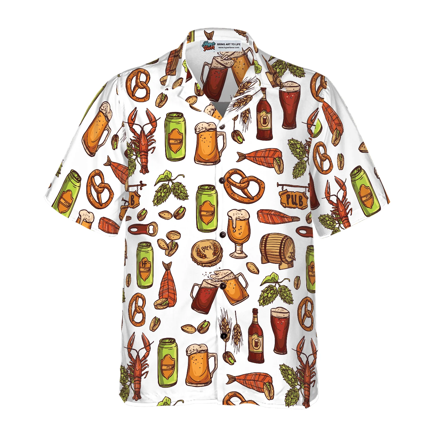 Let's Drink Premium Beer Aloha Hawaiian Shirt For Summer, Colorful Shirt For Men Women, Perfect Gift For Friend, Team, Family - Image 2