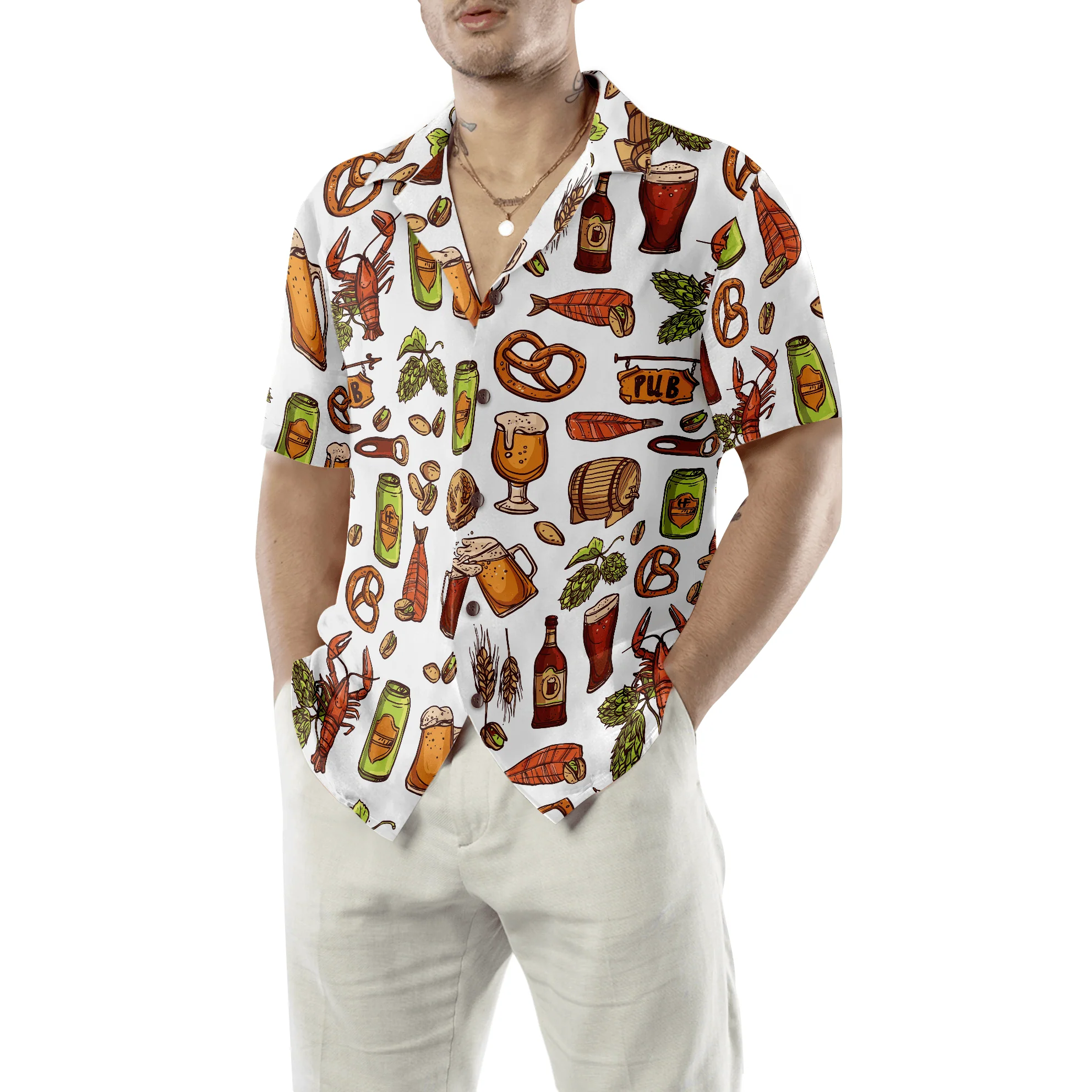 Let's Drink Premium Beer Aloha Hawaiian Shirt For Summer, Colorful Shirt For Men Women, Perfect Gift For Friend, Team, Family - Image 3
