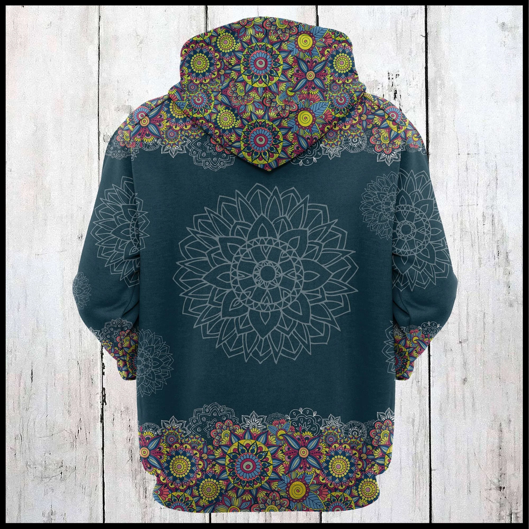 Maine Mandala Pattern Pullover Premium Hoodie, Perfect Outfit For Men And Women On Christmas New Year Autumn Winter - Image 3