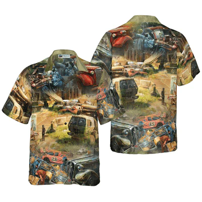 Mechanic Hawaiian Shirt - Mechanic Repairs Everything Aloha Shirt For Men - Gift For Mechanic, Husband, Boyfriend, Family, Friends