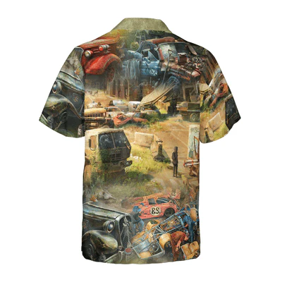 Mechanic Hawaiian Shirt - Mechanic Repairs Everything Aloha Shirt For Men - Gift For Mechanic, Husband, Boyfriend, Family, Friends - Image 2
