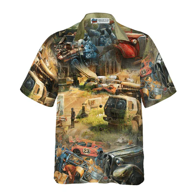 Mechanic Hawaiian Shirt - Mechanic Repairs Everything Aloha Shirt For Men - Gift For Mechanic, Husband, Boyfriend, Family, Friends - Image 3