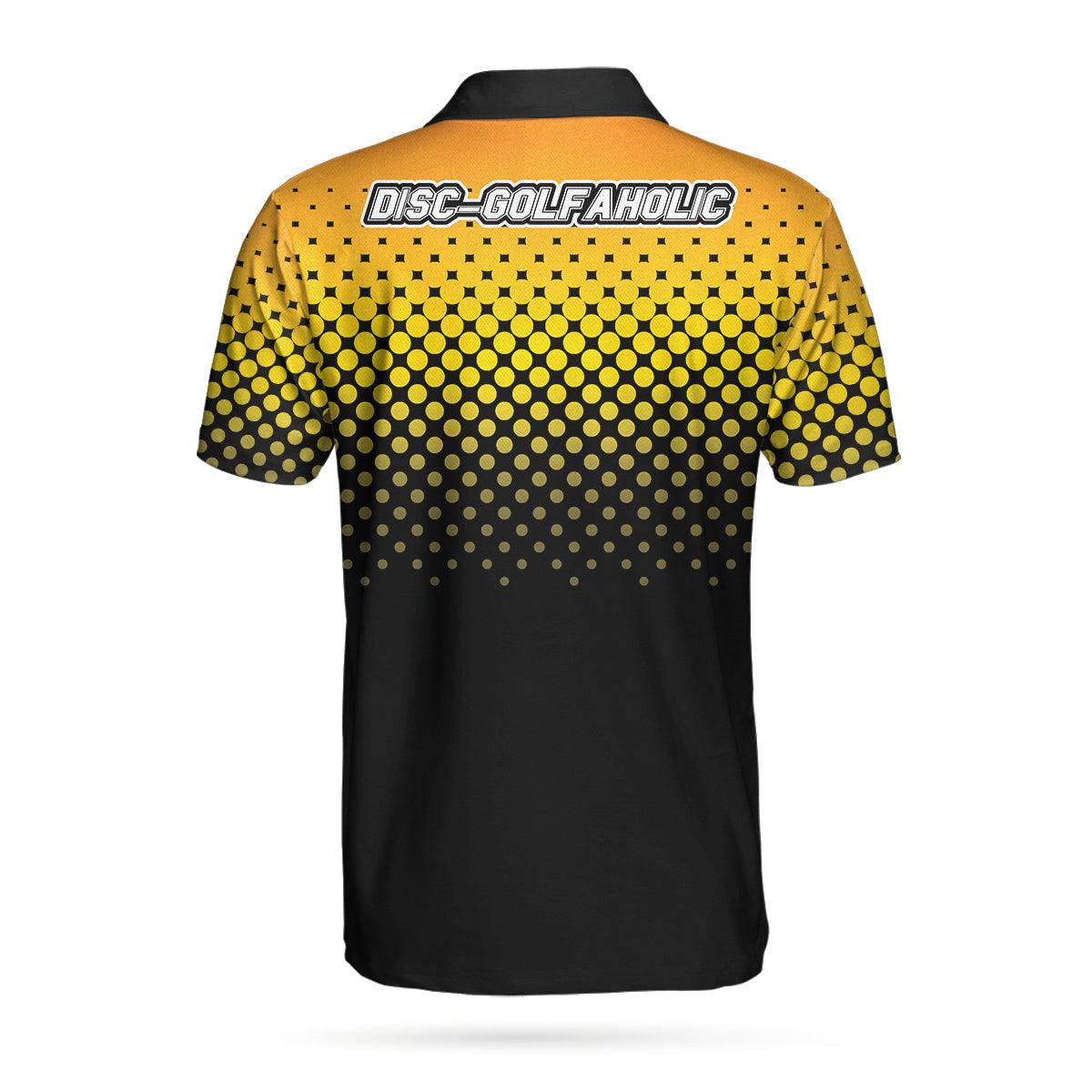 Men Disc Golf Polo Shirt - Throw Long And Prosper Disc-golf aholic Polo Shirt, Cool Disc Golf Shirt - Perfect Gift For Men - Image 3
