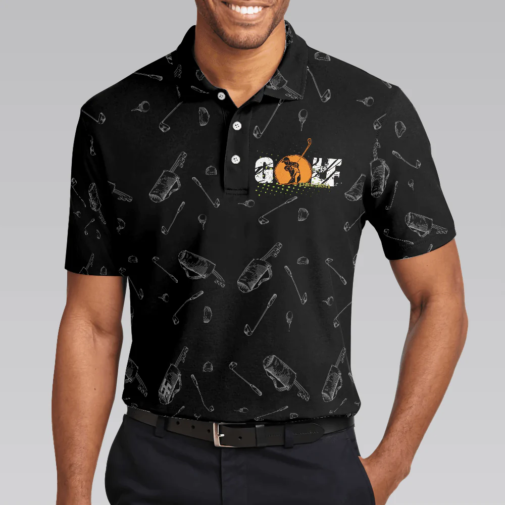 Men Golf Polo Shirt - Golf Dad Men Polo Shirt, I Never Dreamed I'd Be A Sexy Golf Dad Polo Shirt - Best Gift For Dad, Father's Day, Golf Lovers - Image 4