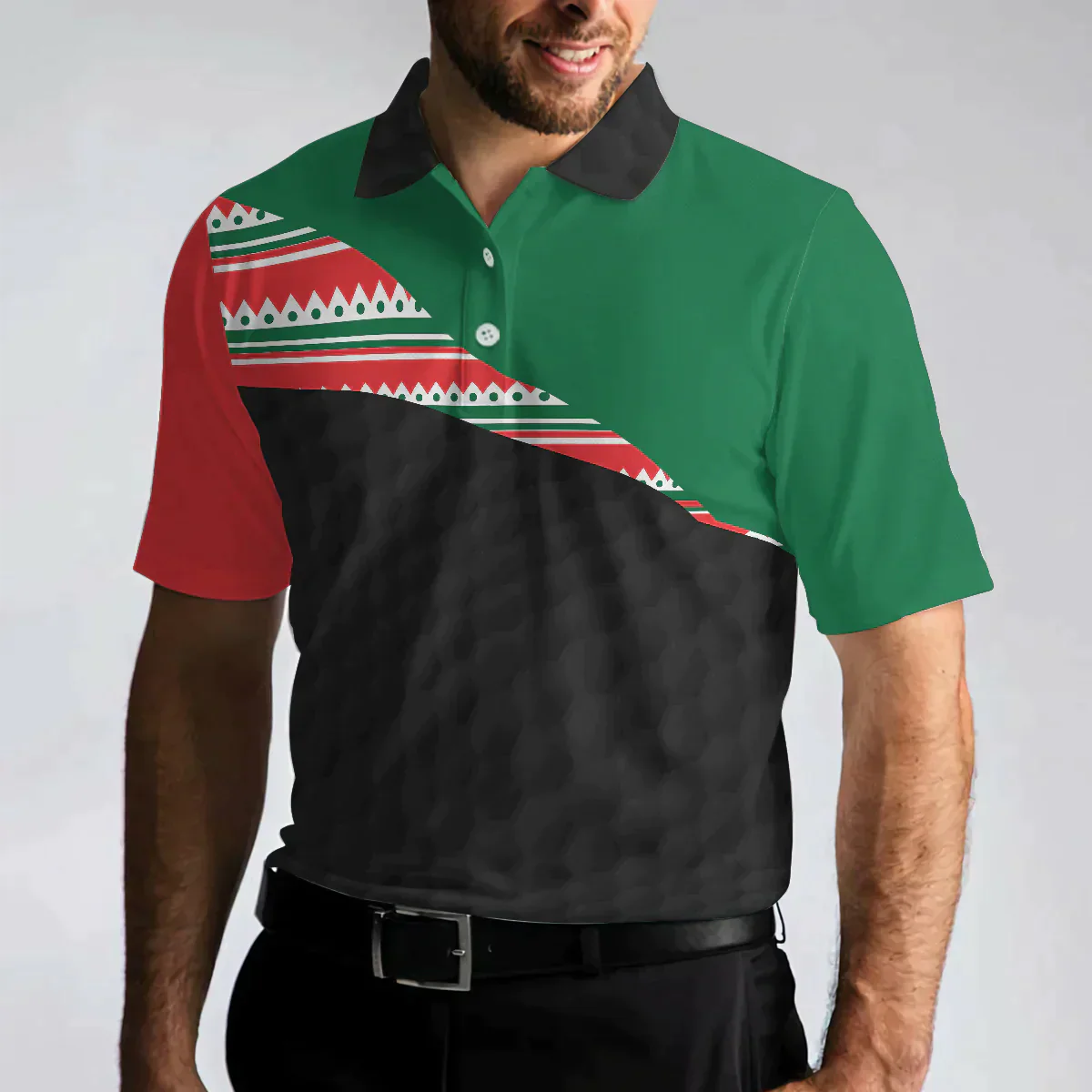 Men Golf Polo Shirt - If It Doesn't Involve Golf & Tacos Then I Don't Care Men Polo Shirt - Perfect Polo Shirt For Men, Golfers - Image 4