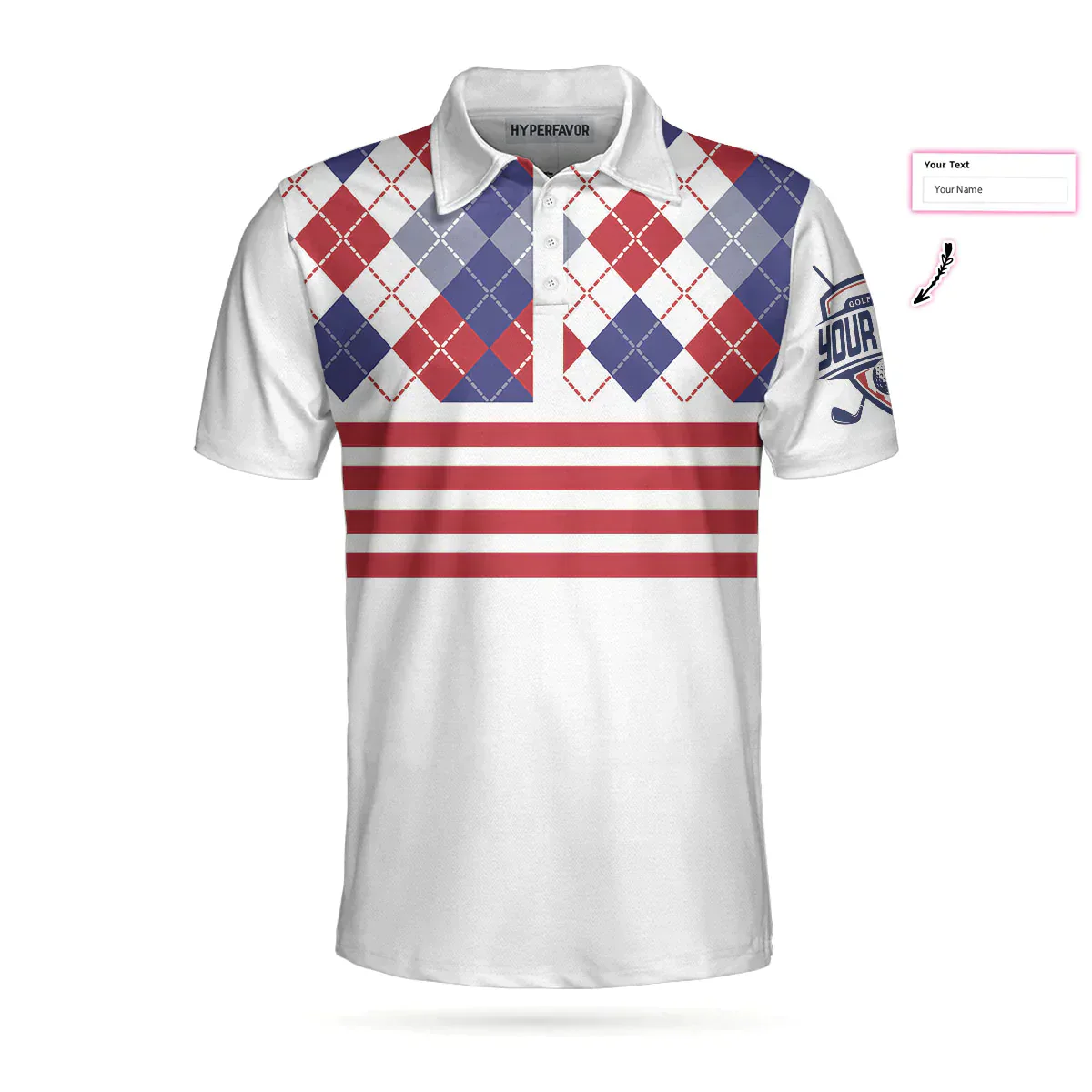 Men Golf Polo Shirt - Personalized Golf Gift Idea Men Polo Shirt, It Takes A Lot Of Balls To Get Where I Am Men Polo Shirt - Image 3