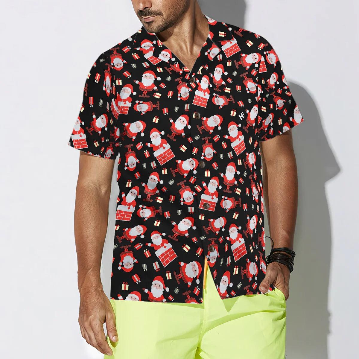 Merry Christmas Hawaiian Shirt, Santa Claus Hawaiian Shirt - Perfect Gift For Lover, Friend, Family