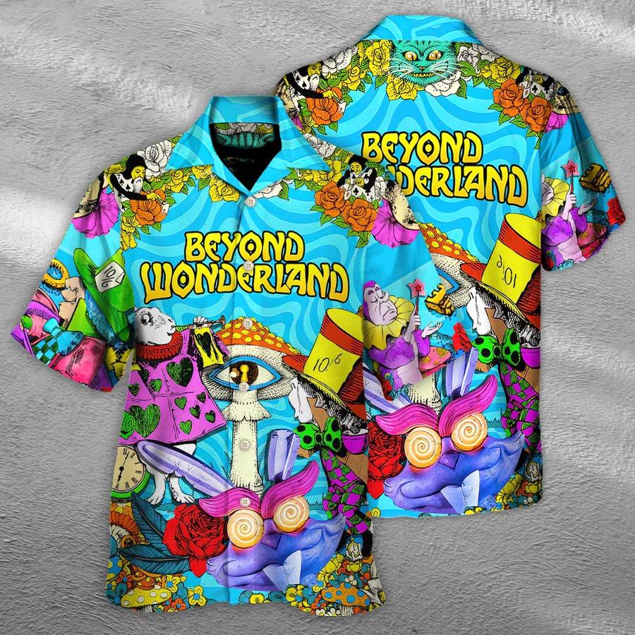 Music Hawaiian Shirt, Music Event Beyond Wonderland Amazing Festival Hawaiian Shirt, Colorful Life Aloha Shirt For Men - Perfect Gift For Music Lovers