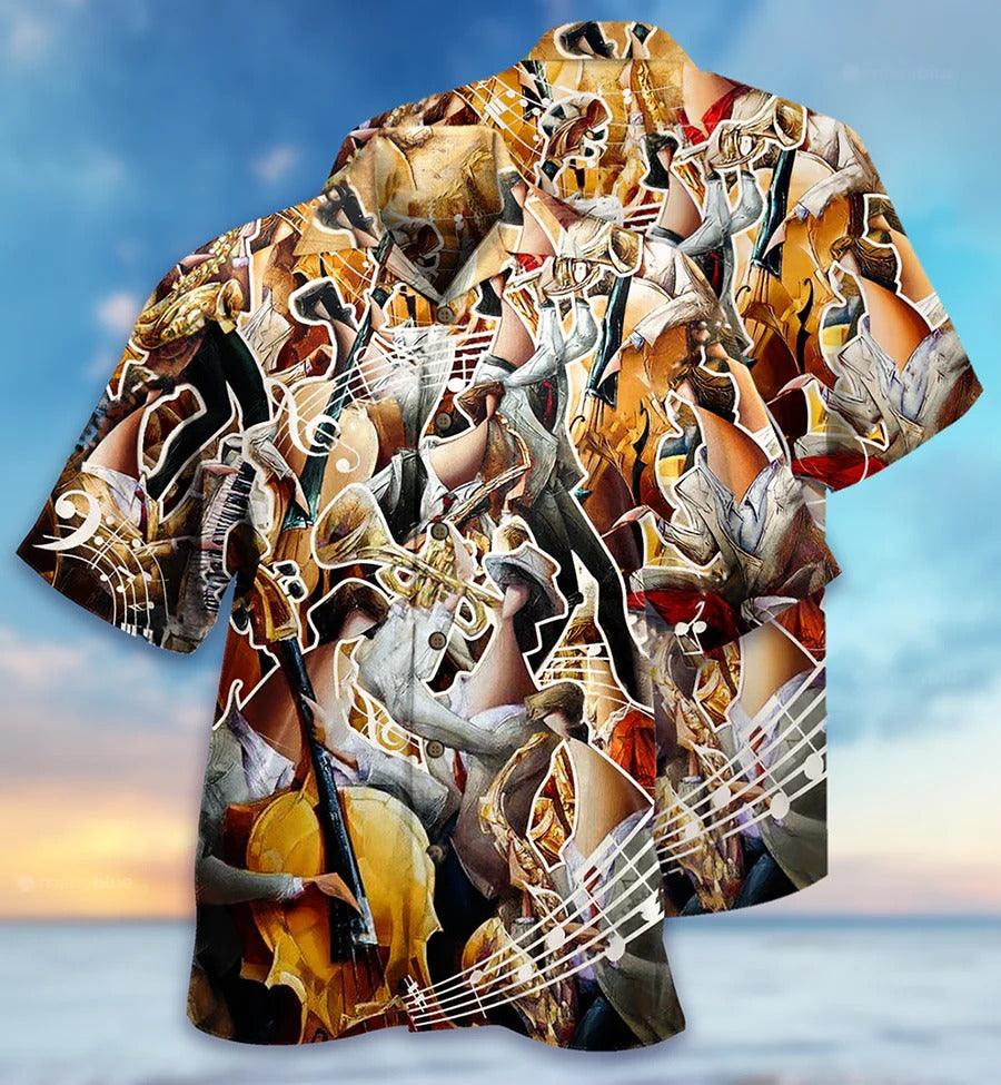 Music Hawaiian Shirt, Music Life Hawaiian Shirt, Music Love And Live Aloha Shirt For Men And Women - Perfect Gift For Music Lovers