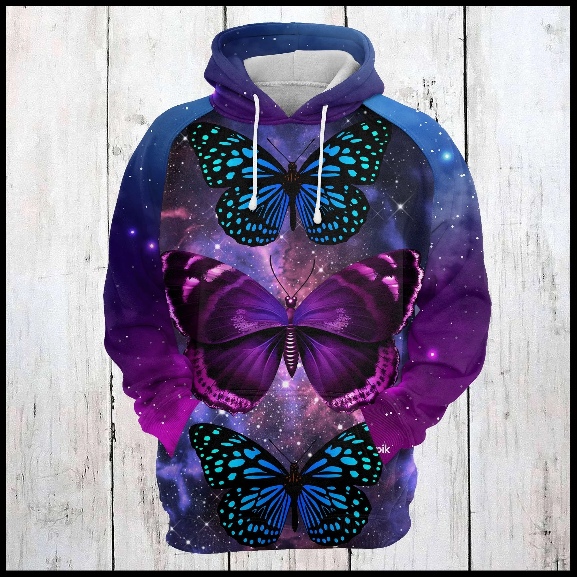 Mysterious Butterfly Pullover Premium Hoodie, Perfect Outfit For Men And Women On Christmas New Year Autumn Winter