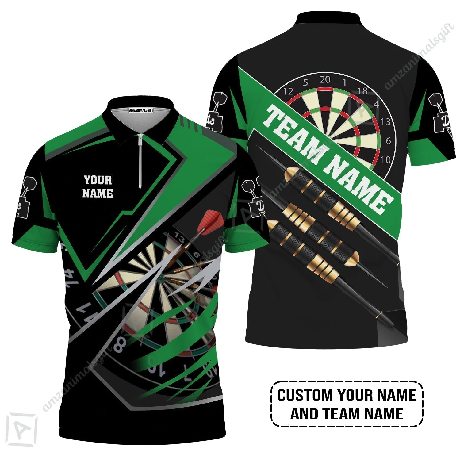Personalized Darts Hawaiian Shirt - Custom Name & Team Name Darts Hawaiian Shirt - Image 5