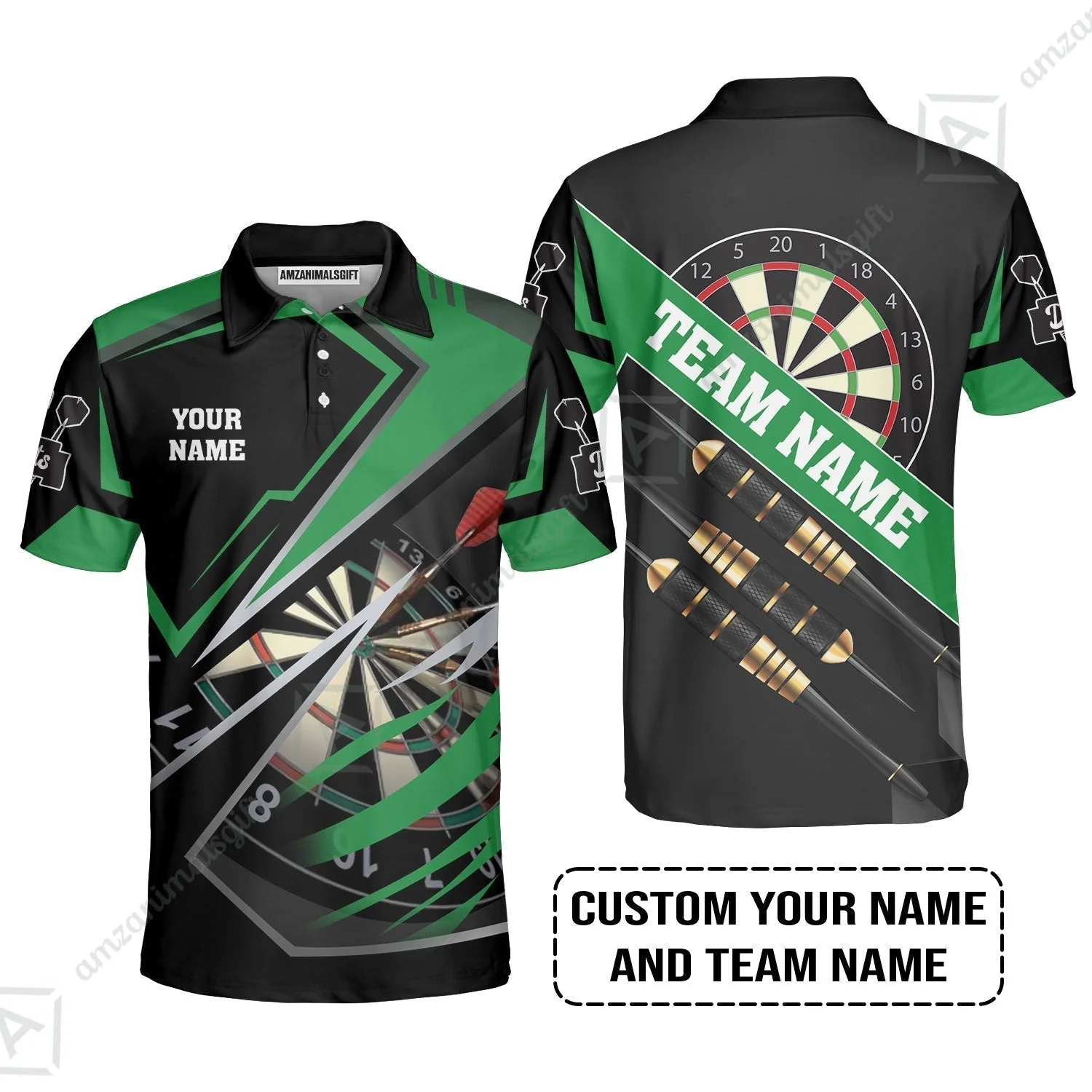 Personalized Darts Hawaiian Shirt - Custom Name & Team Name Darts Hawaiian Shirt - Image 7