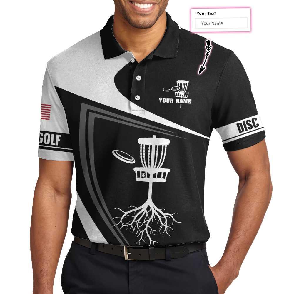 Personalized Disc Golf Tree Custom Polo Shirt, Personalized Disc Golf Shirt With Name, Best Gift Idea For Disc Golf Lovers, Gift For Men, Golfers - Image 5