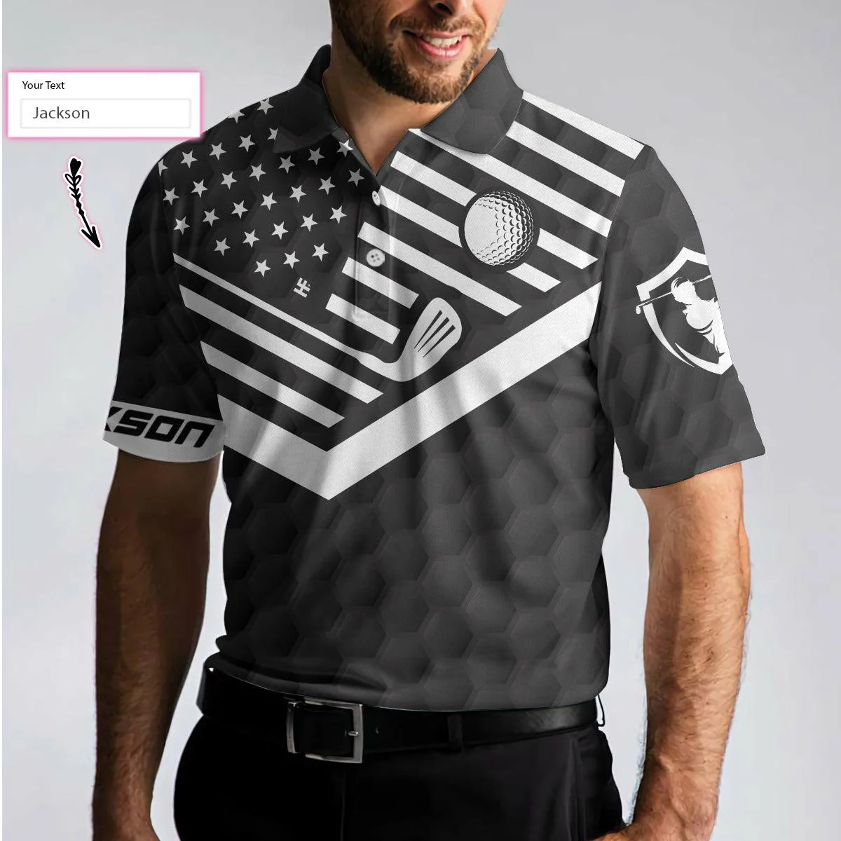 Personalized Golf Men Polo Shirts - What The Part Don't You Understand American Flag Custom Name Polo Shirts - Perfect Gift For Men, Golfers - Image 5