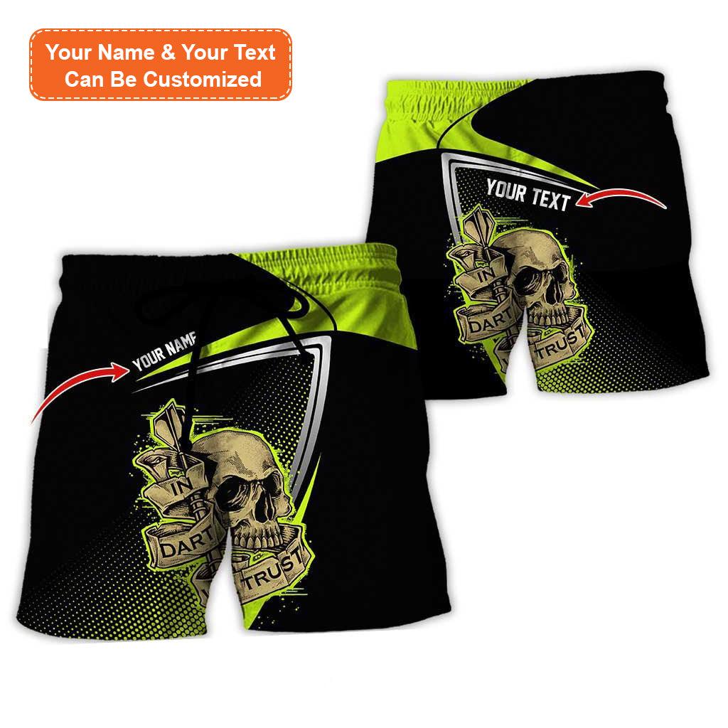 Personalized Name Darts Aloha Hawaiian Shirt, Darts Pattern And Skull,In Darts We Trust Personalized Name Hawaiian Shirt For Men & Women, Darts Lover - Image 8