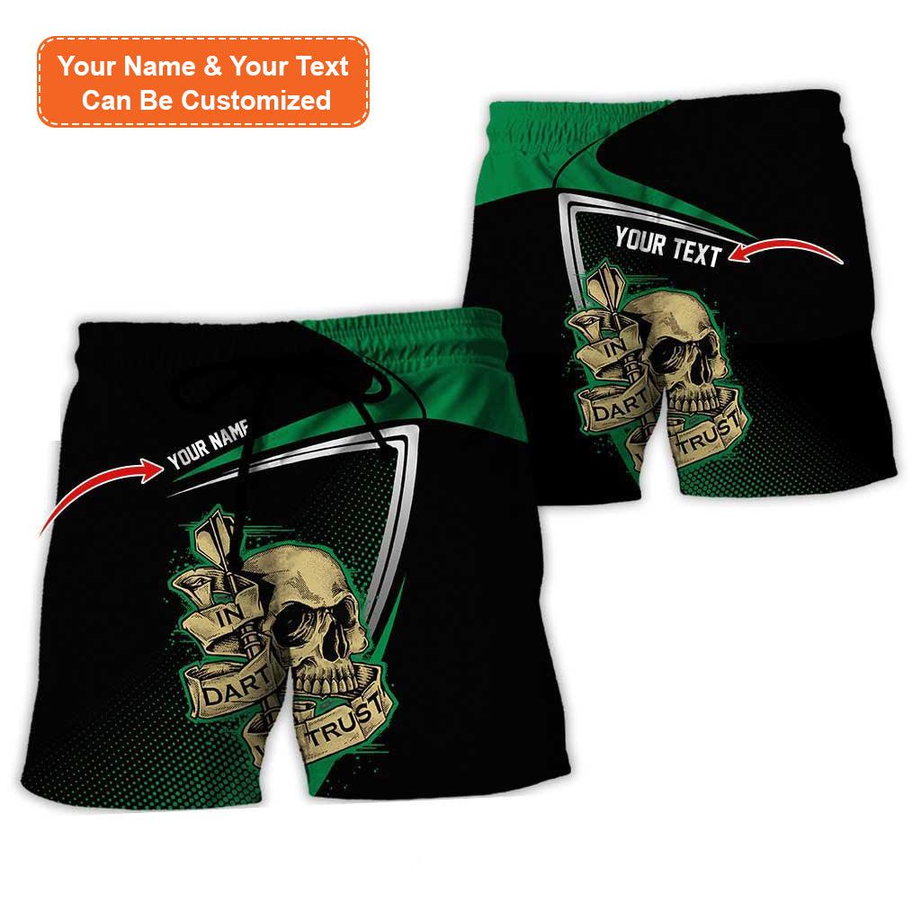 Personalized Name Darts Aloha Hawaiian Shirt, Darts Pattern And Skull,In Darts We Trust Personalized Name Hawaiian Shirt For Men & Women, Darts Lover - Image 9