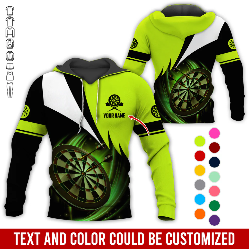 Personalized Name Darts Premium Hoodie, Darts Team Is My Life Hoodie For Men & Women, Perfect Gift For Darts Lovers, Friend, Family - Image 7