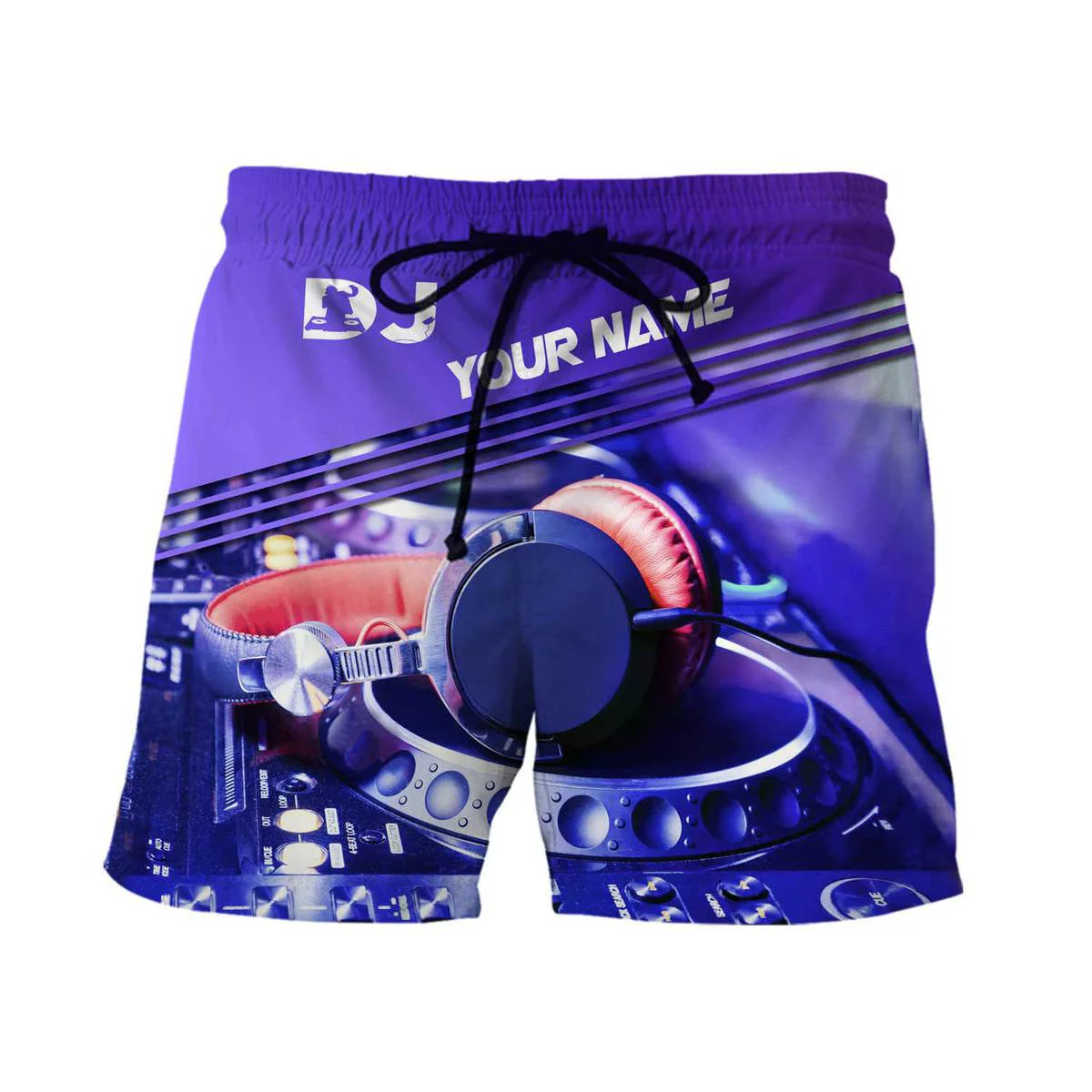 Personalized Name DJ Shirts - Custom Name Disc Jockey Shirts, DJ Life Purple Clothing, Perfect DJ Shirts for Men & Women - Image 8