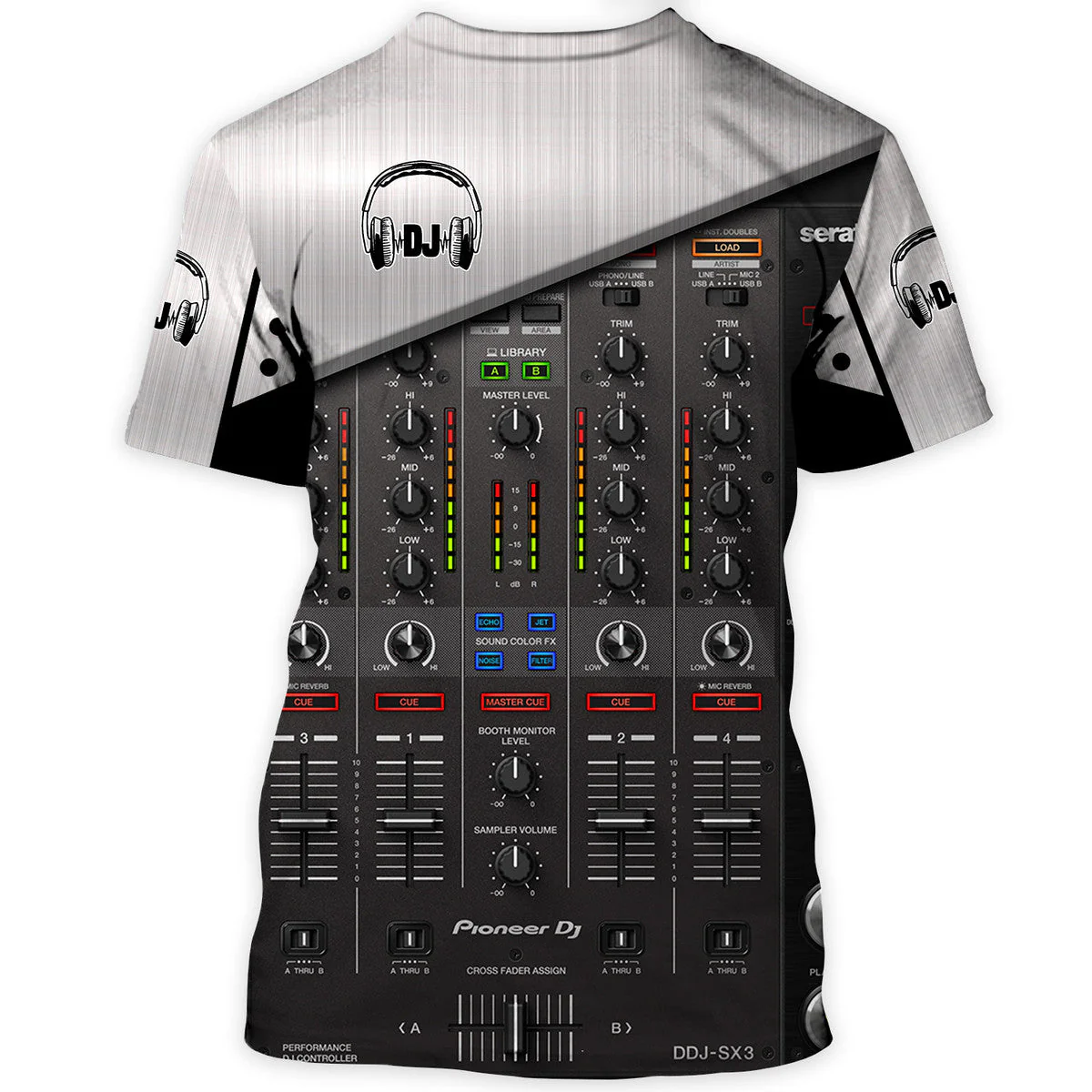 Personalized Name DJ Shirts - Custom Name DJ Table, Funny & Crazy DJ Grey Shirts, Perfect DJ Shirts for Men & Women - Image 5