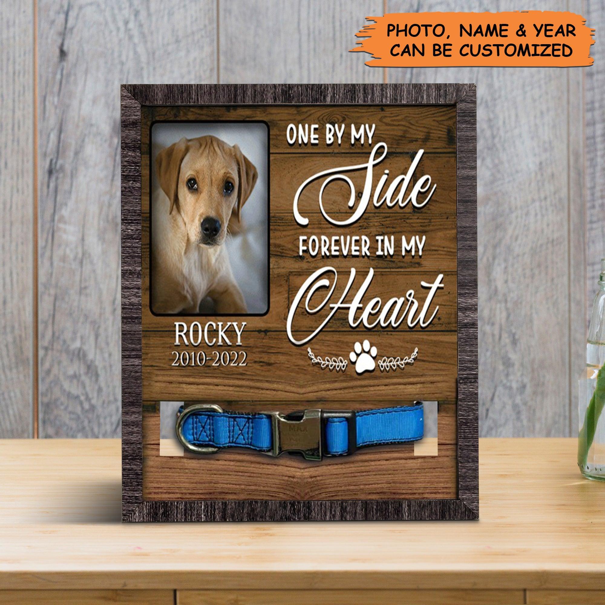 Personalized Pet Collar Frame - Custom A Gundog Picture Frames, Pet Loss Sympathy, Memorial Pet Collar Sign - Gift For Grieving Pet Owner, Pet Lovers - Image 2