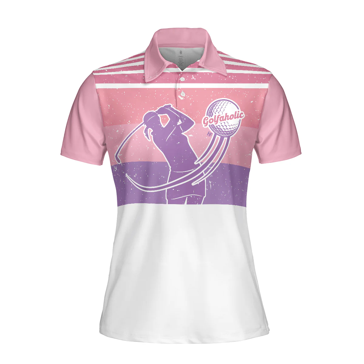Pink Golf Women Polo Shirt, I Golf Like A Girl Try To Keep Up Women Polo Shirt, Best Golfing Gift For Ladies, Golfers, Golf Sport Lovers - Image 4