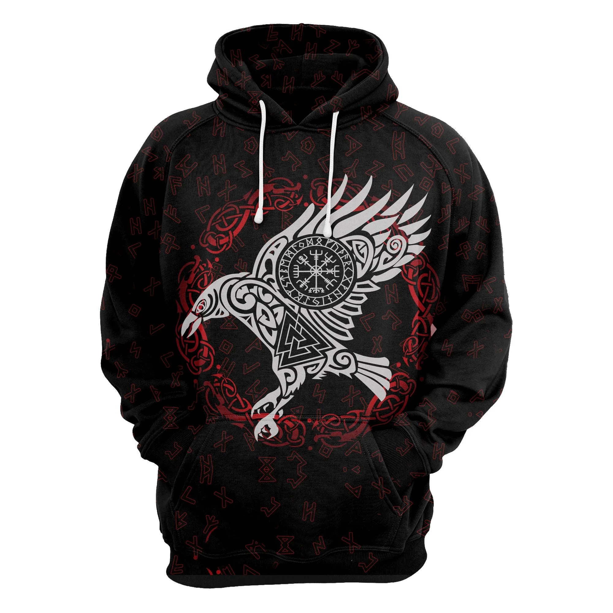 Ravens Of Asgard Pullover Premium Hoodie, Perfect Outfit For Men And Women On Christmas New Year Autumn Winter - Image 2