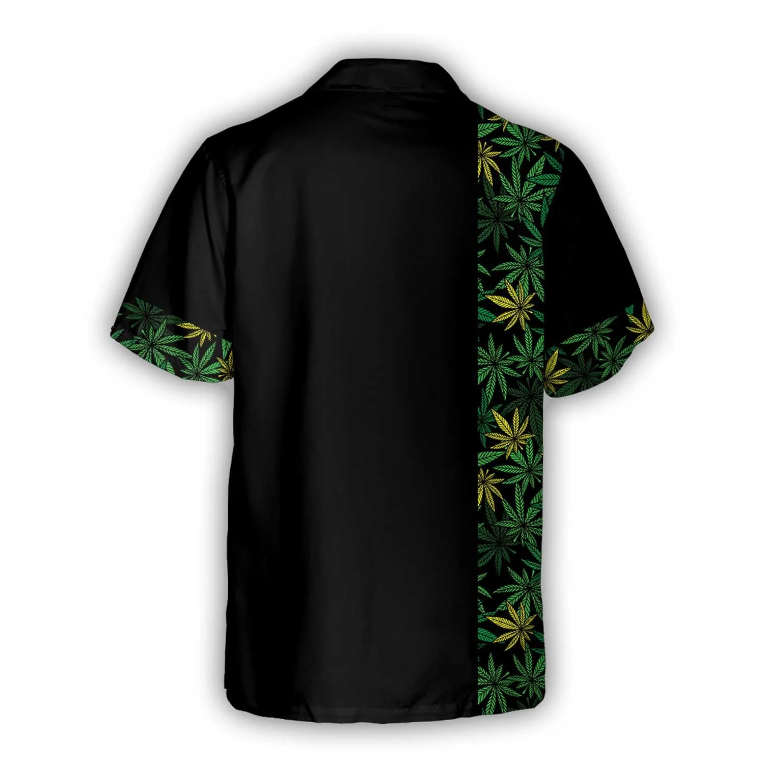 Retro Cannabis Marijuana Leaves Hawaiian Shirt, Colorful Summer Aloha Shirt For Men Women, Perfect Gift For Husband, Wife, Friend, Family - Image 3