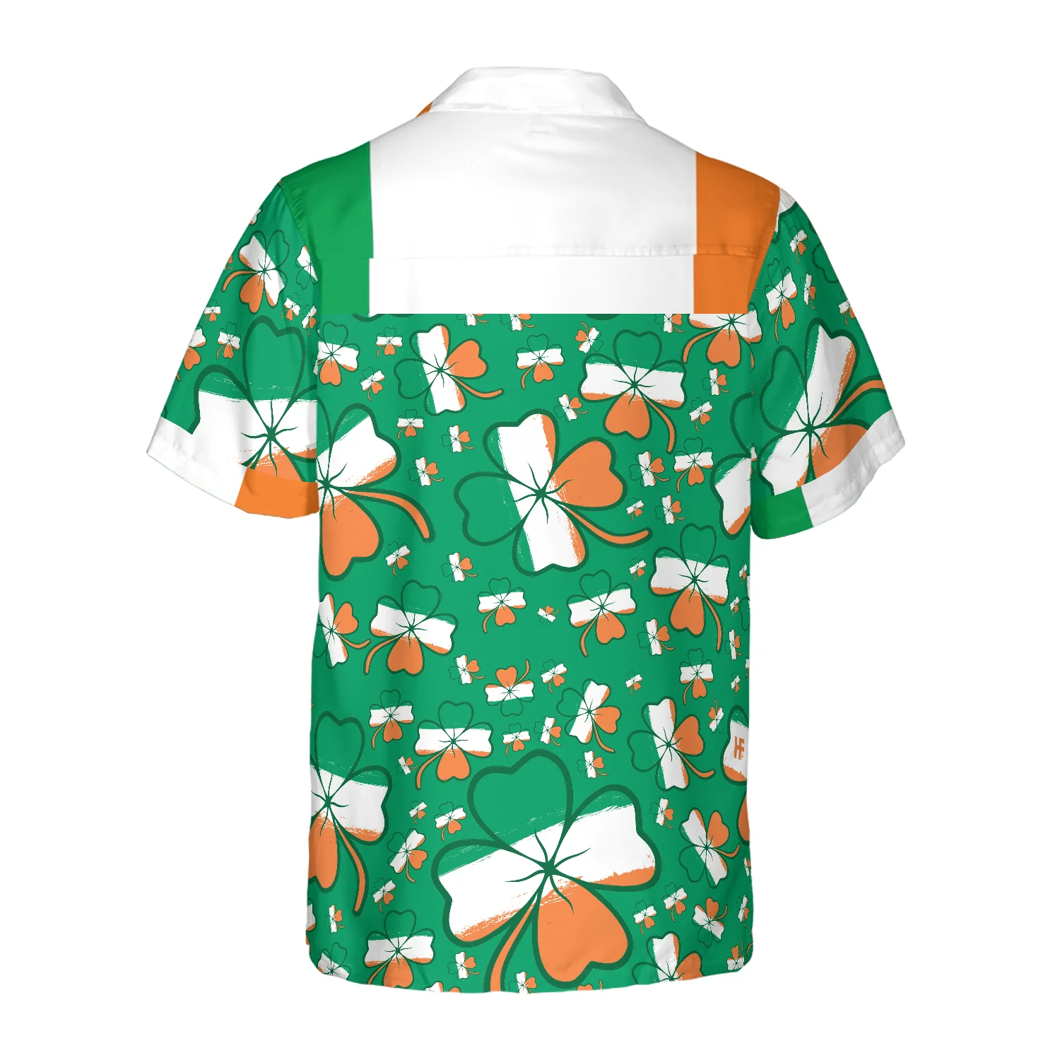 Seamless Ireland Styled Shamrock Saint Patrick's Day Irish Hawaiian Shirt, Colorful Summer Aloha Shirts For Men Women, Perfect Gift For Husband, Wife - Image 2