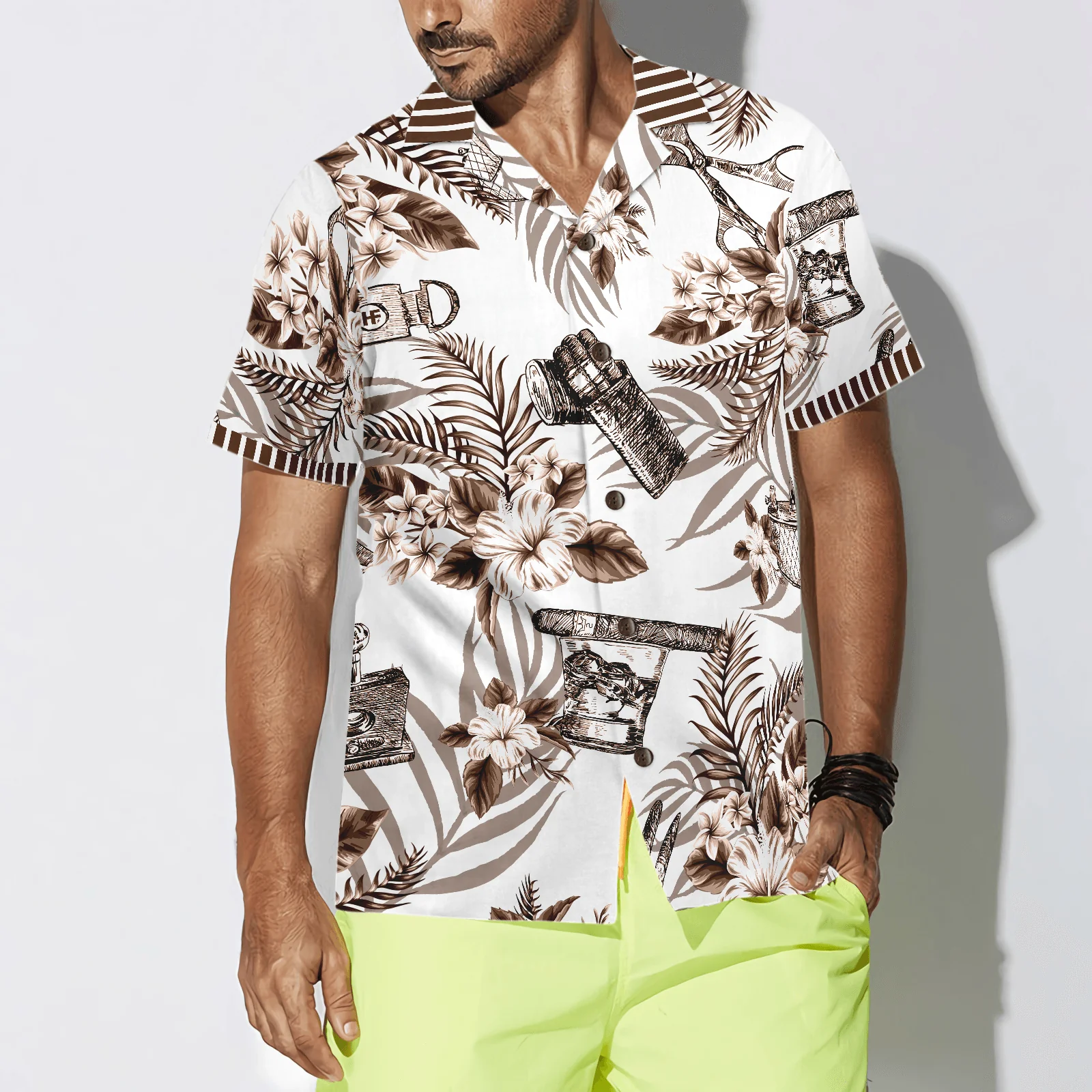 Slow Your Roll Hawaiian Shirt, Colorful Summer Aloha Shirt For Men Women, Gift For Friend, Family, Husband, Wife, Boyfriend, Girlfriend - Image 3