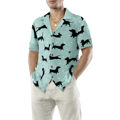 Small Dachshund Hawaiian Shirt, Dachshund Aloha Shirt For Men - Perfect Gift For Dachshund Lovers, Husband, Boyfriend, Friend, Family - Image 5