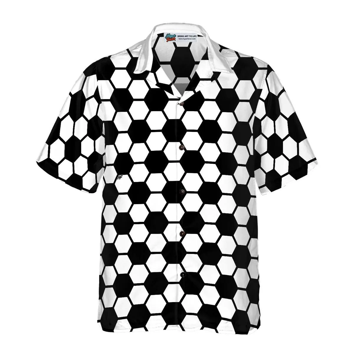 Soccer Hawaiian Shirt, Soccer Ball Pattern Aloha Shirt, Soccer Aloha Hawaiian Shirt For Summer - Perfect Gift For Men, Women, Soccer Lover, Friend - Image 2