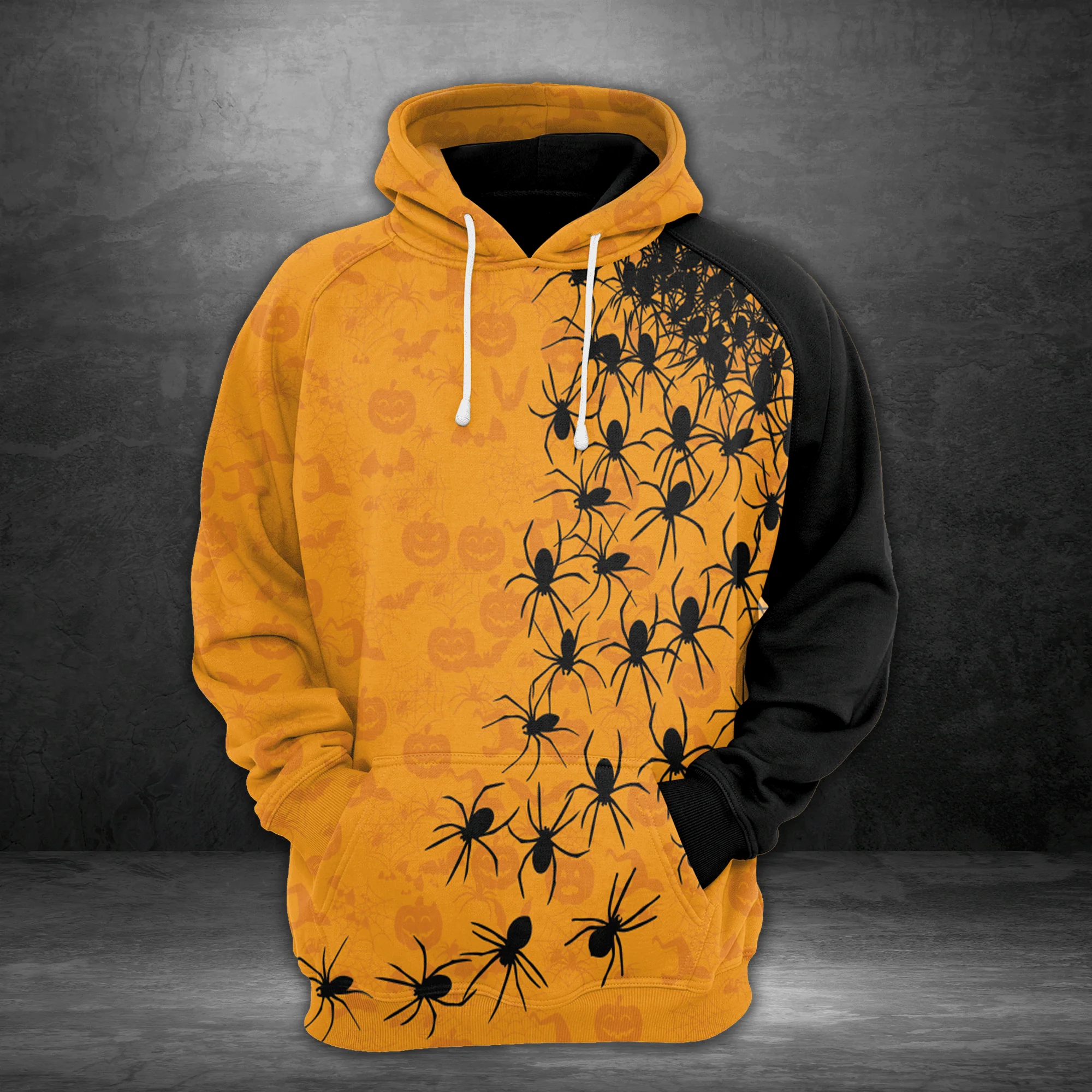 Spider Halloween Pullover Premium Hoodie, Perfect Outfit For Men And Women On Christmas New Year Autumn Winter - Image 2