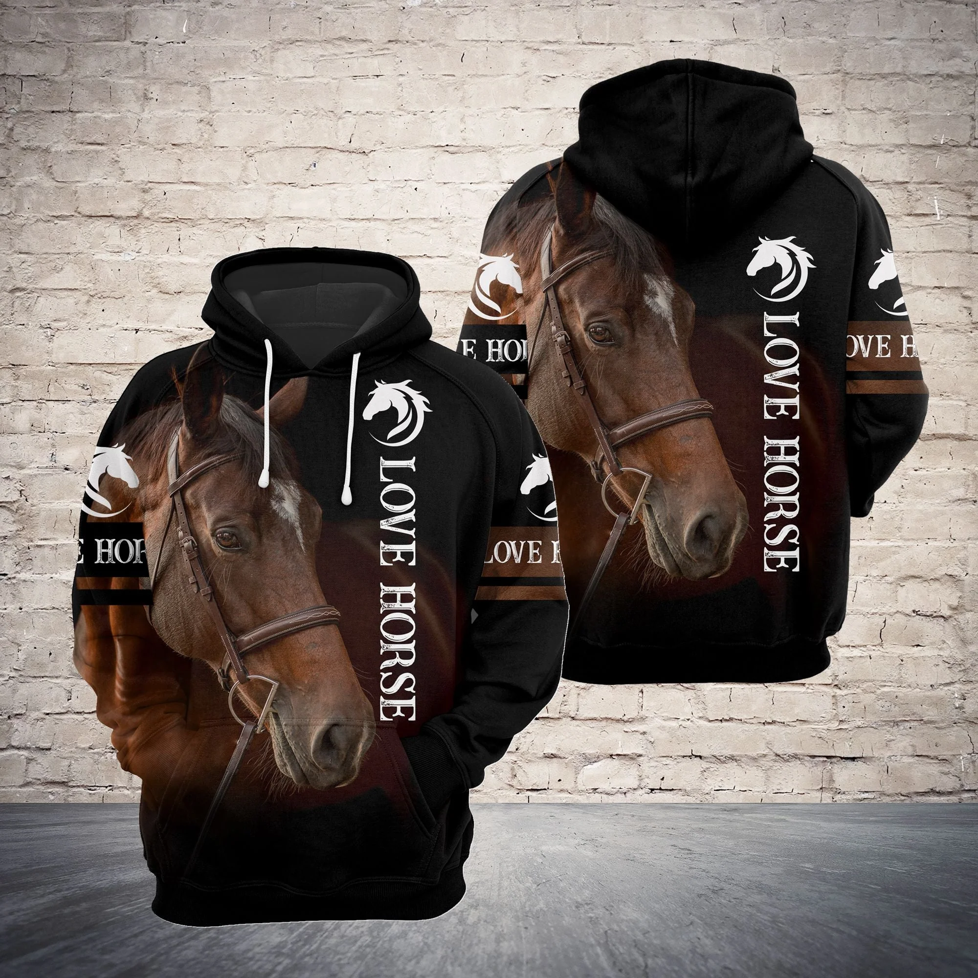 Strong Horse Pullover Premium Hoodie, Perfect Outfit For Men And Women On Christmas New Year Autumn Winter