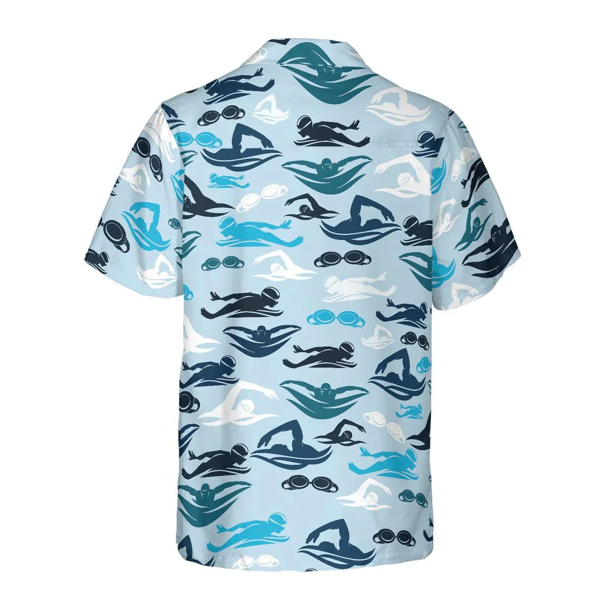 Swimming Aloha Hawaiian Shirt, Swimming Pattern Hawaiian Shirt, Swimming Hawaii Shirt For Summer - Perfect Gift For Men, Women, Swimming Lover, Friend - Image 3