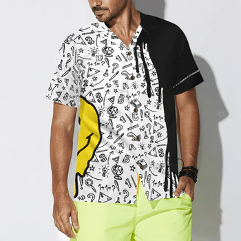 Teacher Hawaiian Shirt, Trendy Teacher Pattern Aloha Shirt For Men - Perfect Gift For Teacher, Husband, Boyfriend, Friend, Family - Image 2