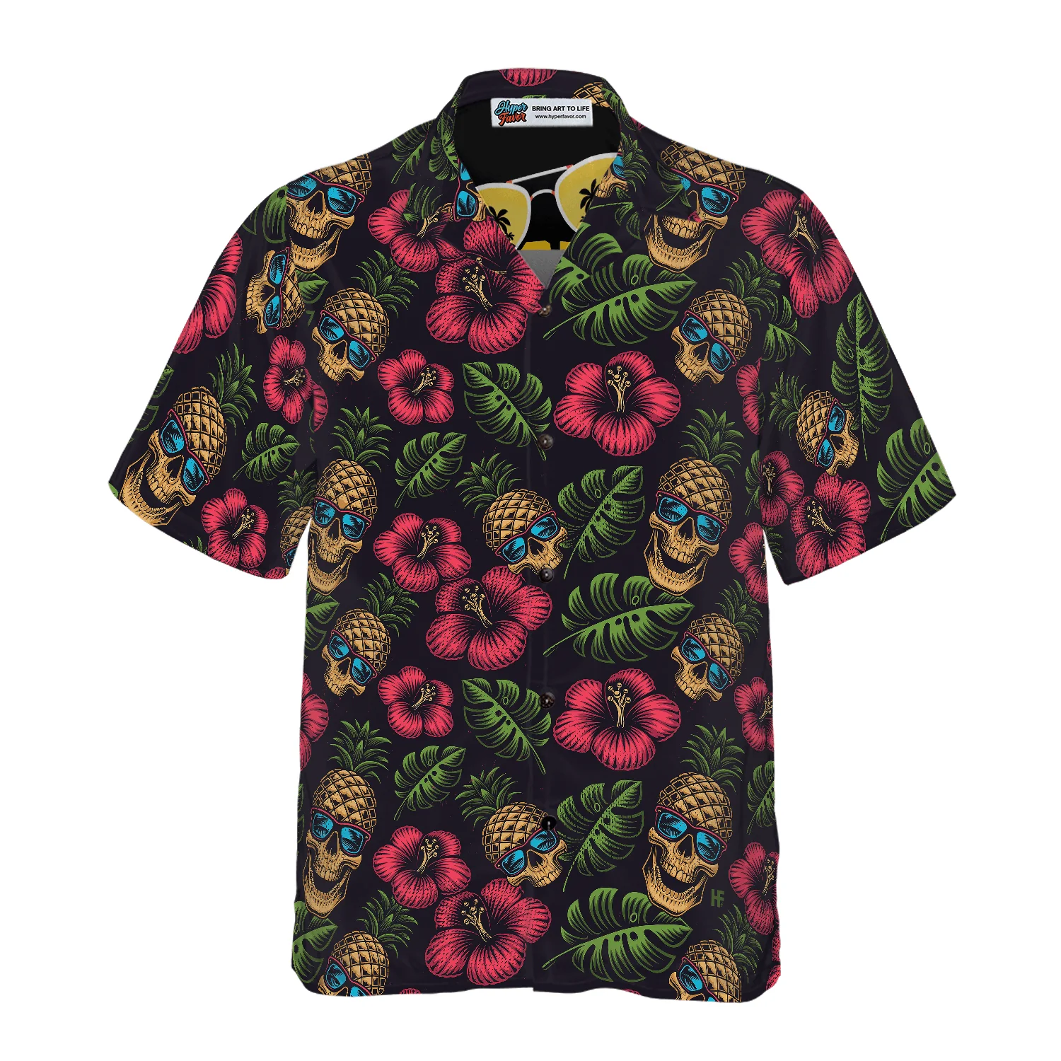 Teacher Hawaiian Shirt, Tropical Floral Teacher Off Duty Aloha Shirt For Men And Women - Perfect Gift For Teacher, Husband, Boyfriend, Friend, Family - Image 3