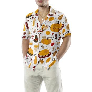 Thanksgiving Pattern Hawaiian Shirt - Perfect Gift For Lover, Friend, Family - Image 3