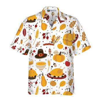 Thanksgiving Pattern Hawaiian Shirt - Perfect Gift For Lover, Friend, Family - Image 5