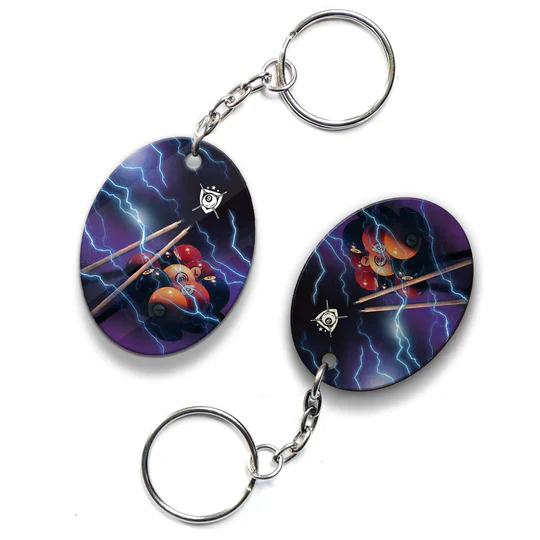 Thunder Lighting Fast N Loose Team Billiard Acrylic Keychain For Billiard Players - Christmas Gift For Billiard Lovers, Family, Friends - Image 3