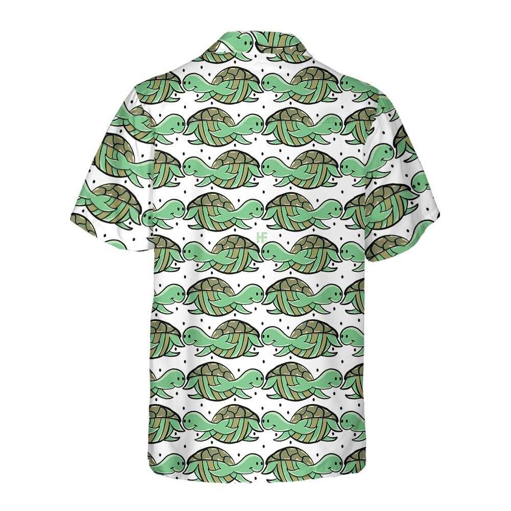 Turtle Flag American Hawaiian Shirt, Turtle Shirt For Men & Women - Perfect Gift For Turtle Lover, Friend, Family - Image 3